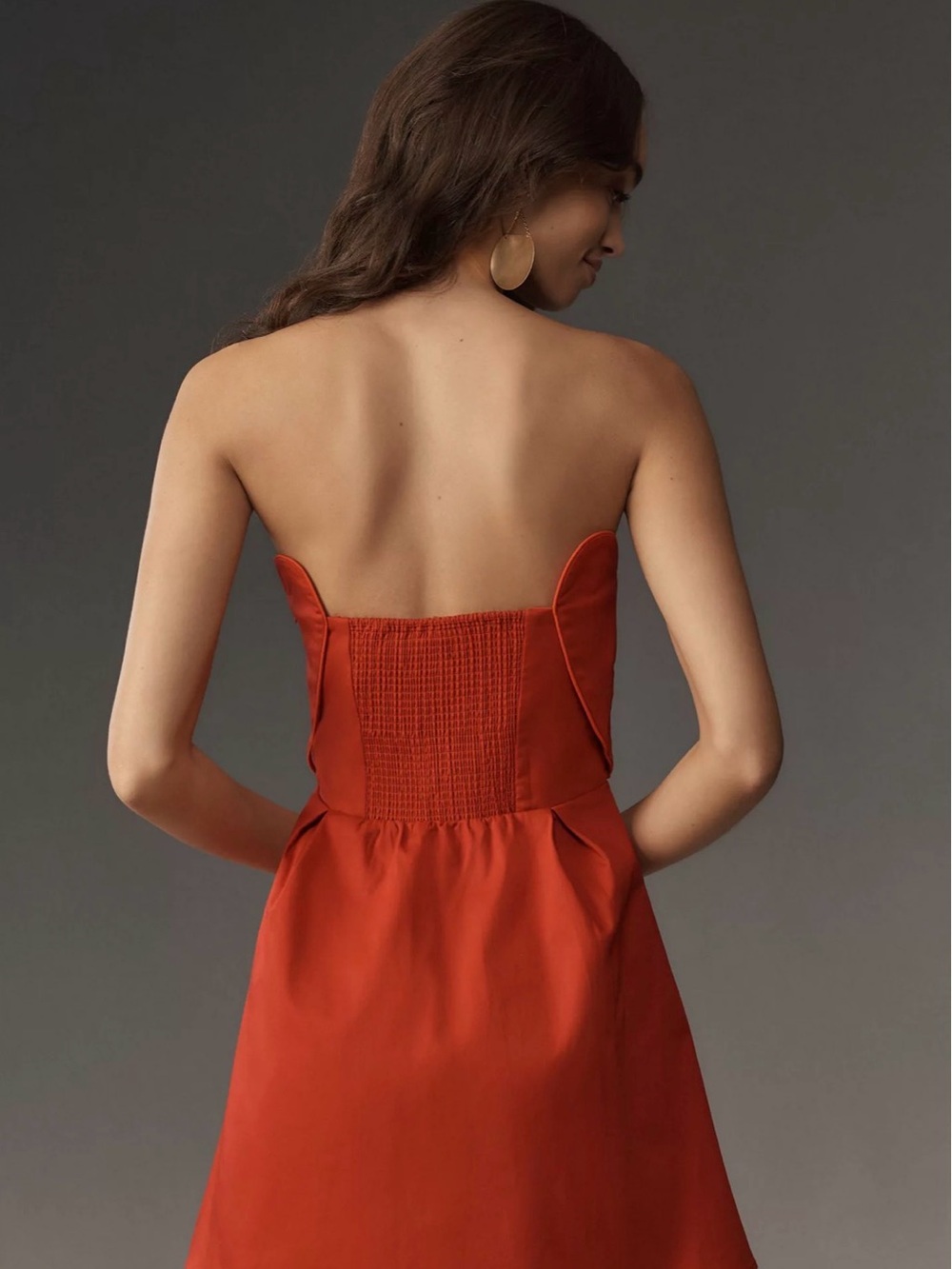 FARM Rio Strapless Heart Mini Dress - Picture 9 of 15